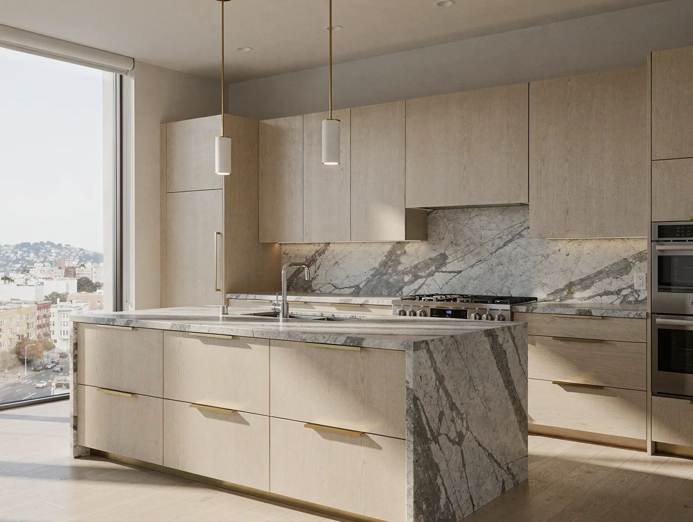 Finished kitchen remodel in San Francisco